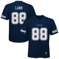 NFL CeeDee Lamb Dallas Cowboys Outerstuff Preschool Replica Player Jersey - Navy for sale