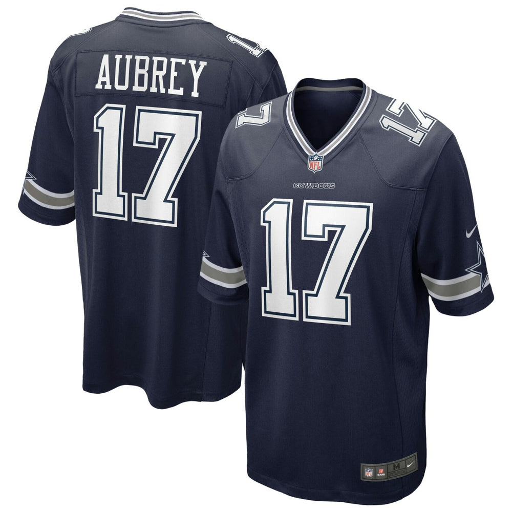 NFL Brandon Aubrey Dallas Cowboys Youth Game Jersey - Navy