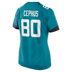 NFL Joshua Cephus Jacksonville Jaguars Women's Team Game Jersey - Teal