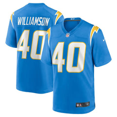 NFL Kendall Williamson Los Angeles Chargers Team Game Jersey - Powder Blue