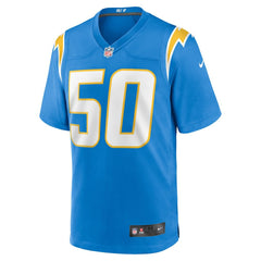 NFL Caleb Murphy Los Angeles Chargers Team Game Jersey - Powder Blue