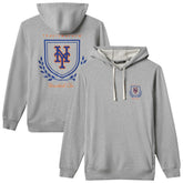 New York Mets TravisMathew Fleece Stadium Hoodie - Gray Hoodies