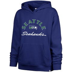 Seattle Seahawks '47 Women's Whirlwind Naomi Pullover Hoodie Royal