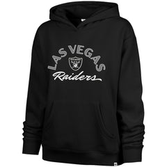 Las Vegas Raiders '47 Women's Whirlwind Naomi Pullover Hoodie Black