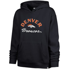 Denver Broncos '47 Women's Whirlwind Naomi Pullover Hoodie Navy