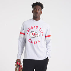 NFL Kansas City Chiefs x Todd Snyder Premium Jersey Mock Neck Tee - Heather Gray sale