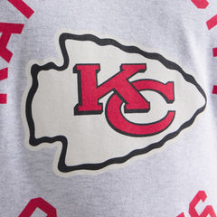 NFL Kansas City Chiefs x Todd Snyder Premium Jersey Mock Neck Tee - Heather Gray sale