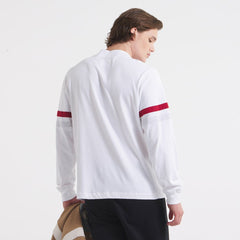 NFL San Francisco 49ers x Todd Snyder Premium Jersey Mock Neck Tee - White discount