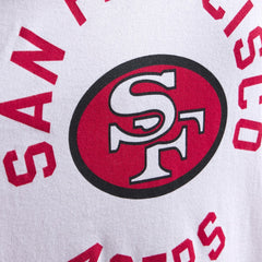 NFL San Francisco 49ers x Todd Snyder Premium Jersey Mock Neck Tee - White discount
