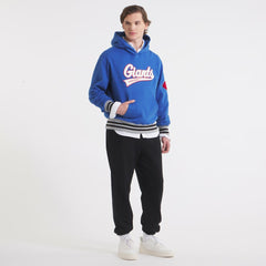 New York Giants x Todd Snyder Relaxed Canadian Fleece Hoodie Royal