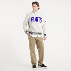 New York Giants x Todd Snyder Relaxed Canadian Fleece Turtleneck Oatmeal