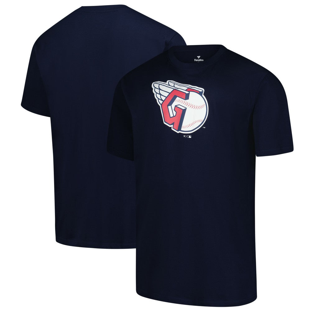 Cleveland Guardians Profile Big & Tall Primary Logo T-Shirt - Navy T-shirts