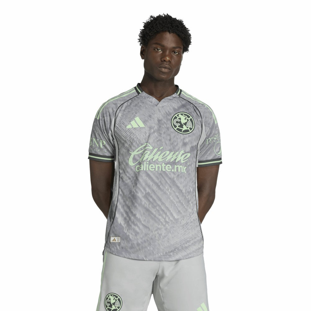 Club America 2025 Third On Field Jersey Gray