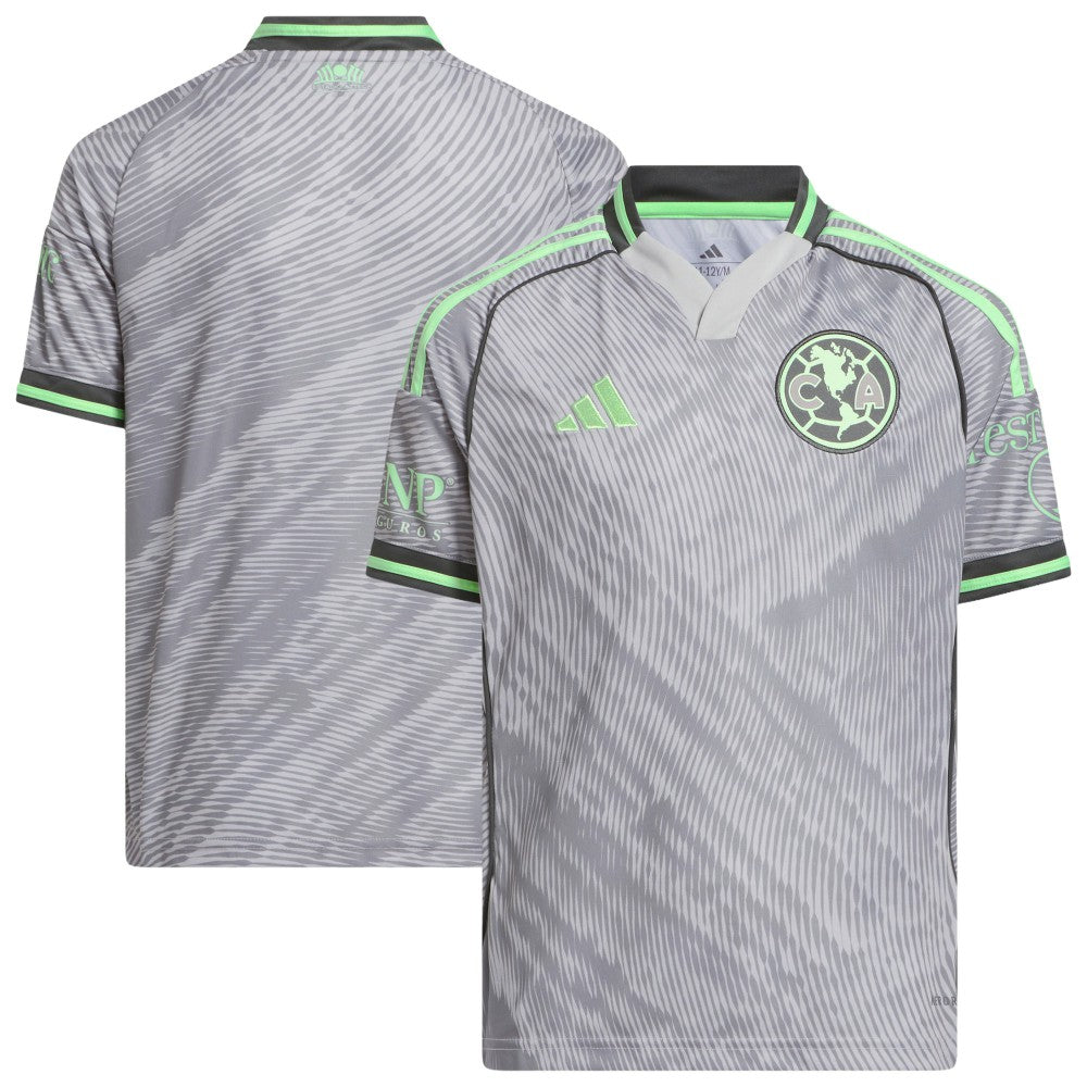 Club America Youth 2025 Third Replica Jersey Gray