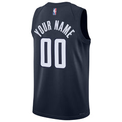 NBA Washington Wizards Jordan Brand Unisex 2024/25 Custom Swingman Jersey - Statement Edition - Navy sale