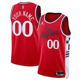LA Clippers Jordan Brand Unisex 2024/25 Custom Swingman Jersey Statement Edition Red