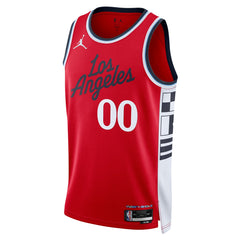 NBA LA Clippers Jordan Brand Unisex 2024/25 Custom Swingman Jersey - Statement Edition - Red on sale
