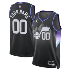 NBA Utah Jazz Jordan Brand Unisex 2024/25 Custom Swingman Jersey - Statement Edition - Black online