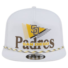 San Diego Padres New Era Collide Golfer Snapback Hat - White Hats