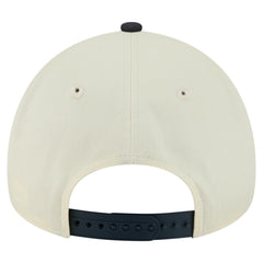 Cleveland Guardians New Era Speckle A-Frame 9FORTY Adjustable Hat - Cream Hats