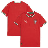 Portugal National Team Women's 2025 Home Replica Jersey Red