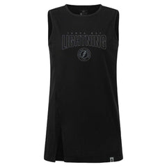 NHL Tampa Bay Lightning Levelwear Women's Influx Darkmoon Tank Top - Black