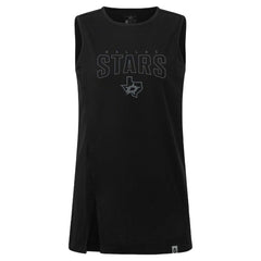 NHL Dallas Stars Levelwear Women's Influx Darkmoon Tank Top - Black