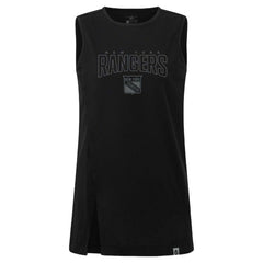 NHL New York Rangers Levelwear Women's Influx Darkmoon Tank Top - Black