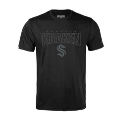 NHL Seattle Kraken Levelwear Richmond Darkmoon T-Shirt - Black