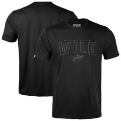 NHL Minnesota Wild Levelwear Richmond Darkmoon T-Shirt - Black