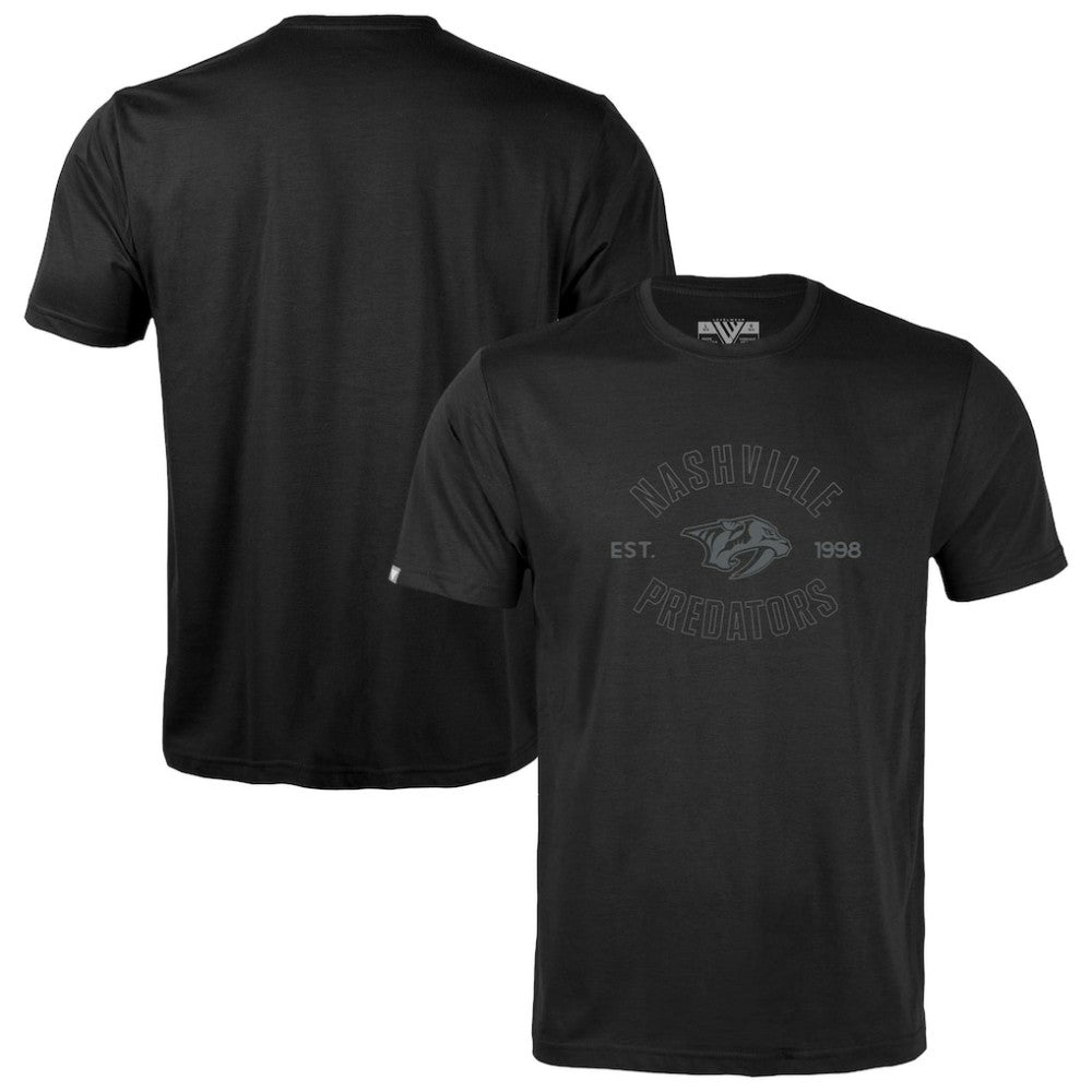 NHL Nashville Predators Levelwear Youth Little Richmond Abyssal T-Shirt - Black