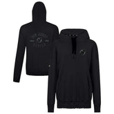 NHL New Jersey Devils Levelwear Women's Waterfall Nightfall Pullover Hoodie - Black