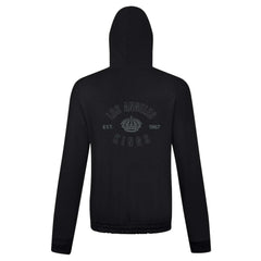 NHL Los Angeles Kings Levelwear Women's Waterfall Nightfall Pullover Hoodie - Black