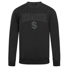 NHL Seattle Kraken Levelwear Zane Darkmoon Pullover Sweatshirt - Black