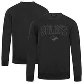 NHL San Jose Sharks Levelwear Zane Darkmoon Pullover Sweatshirt - Black