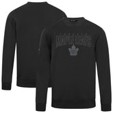 NHL Toronto Maple Leafs Levelwear Zane Darkmoon Pullover Sweatshirt - Black