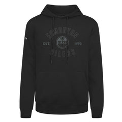 NHL Edmonton Oilers Levelwear Podium Abyssal Pullover Hoodie - Black