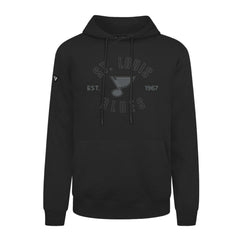 NHL St. Louis Blues Levelwear Podium Abyssal Pullover Hoodie - Black