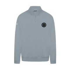 NHL Boston Bruins Levelwear Murray Nightfall Quarter-Zip Jacket - Gray