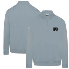 NHL Philadelphia Flyers Levelwear Murray Nightfall Quarter-Zip Jacket - Gray