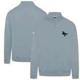 NHL San Jose Sharks Levelwear Murray Nightfall Quarter-Zip Jacket - Gray