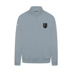NHL Vegas Golden Knights Levelwear Murray Nightfall Quarter-Zip Jacket - Gray