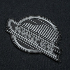 NHL Vancouver Canucks Levelwear Murray Nightfall Quarter-Zip Jacket - Black