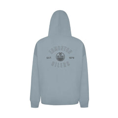 NHL Edmonton Oilers Levelwear Uphill Abyssal Full-Zip Hoodie - Gray