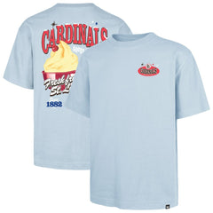 St. Louis Cardinals '47 Ice Cream Parlor Foundation T-Shirt - Light Blue T-shirts