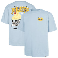 Pittsburgh Pirates '47 Ice Cream Parlor Foundation T-Shirt - Light Blue T-shirts