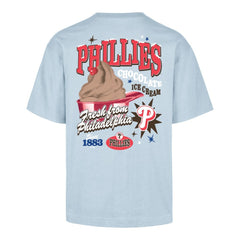 Philadelphia Phillies '47 Ice Cream Parlor Foundation T-Shirt - Light Blue T-shirts