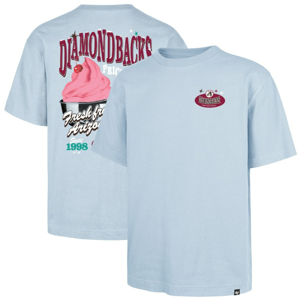 Arizona Diamondbacks '47 Ice Cream Parlor Foundation T-Shirt - Light Blue T-shirts