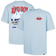 Boston Red Sox '47 Ice Cream Parlor Foundation T-Shirt - Light Blue T-shirts
