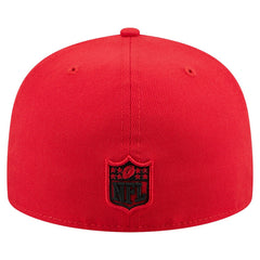 Kansas City Chiefs New Era State Stitch 59FIFTY Fitted Hat Red